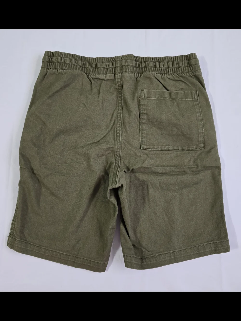 GAP Kids Boys 2-Piece Outfit Set Blue Logo Graphic Tee & Green Shorts 10-12